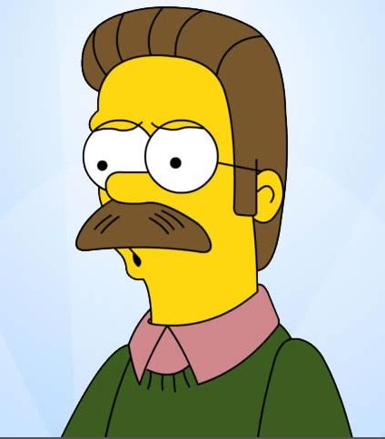 simpsons mustache guy